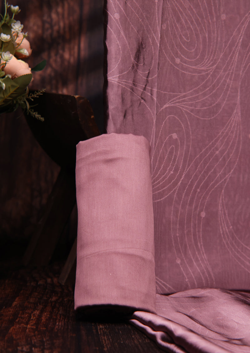 HRIDAYA – Premium Viscose Woven Silk Jacquard Salwar Suit with Hand Embroidery