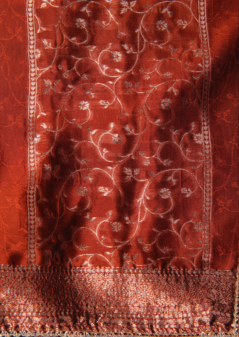 OSHEA – Premium Pure Viscose Woven Silk Jacquard Salwar Suit with Dupatta