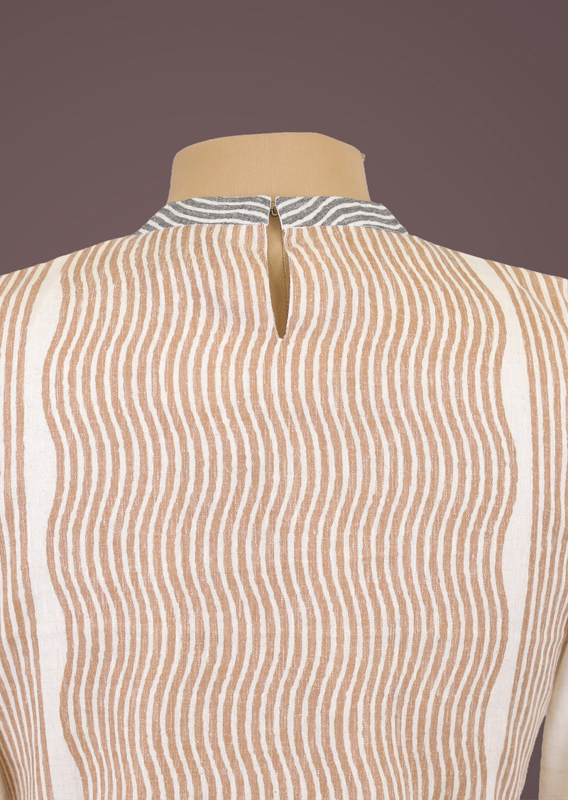 RIYA CIRCLE - Organic Khadi Cotton Salwar Set with Natural Dyed Prints and Cotton Dupatta